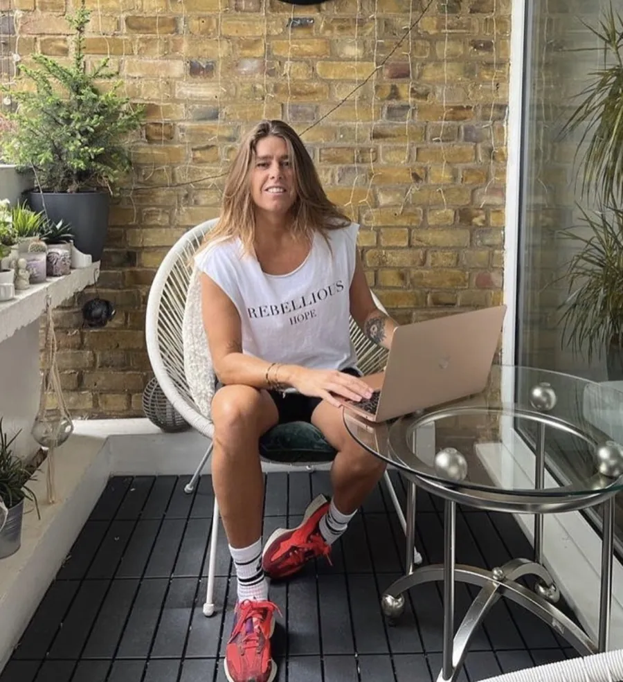 Louise Yerby at home